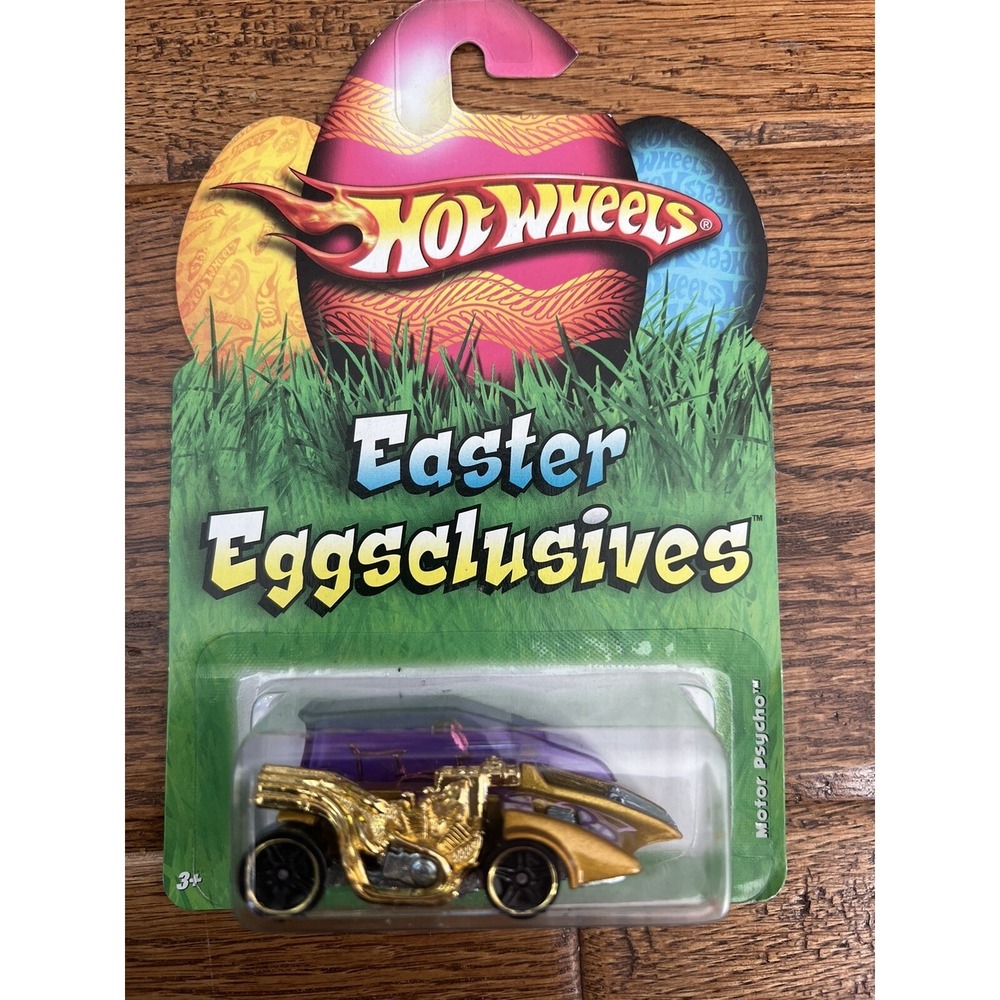 2008 Hot Wheels Easter Eggsclusives Motor Psycho, Brand New!!!!